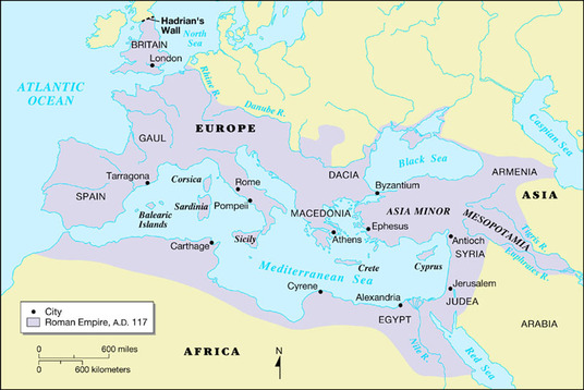 Roman Geography Region Location Ancient Roman Civilization